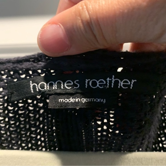 Hannes Roether cardigan made with recycled cotton size m - Picture 2 of 6